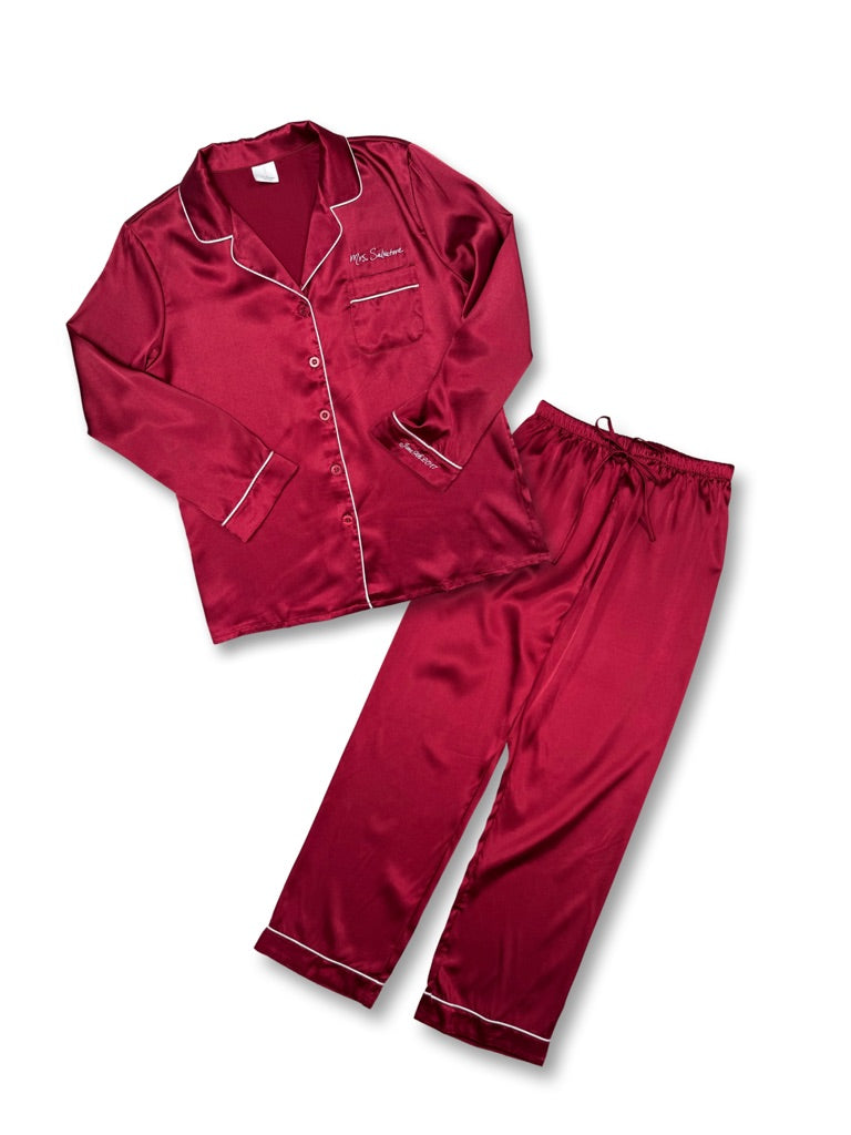 MRS. SALVATORE PJ SET LS