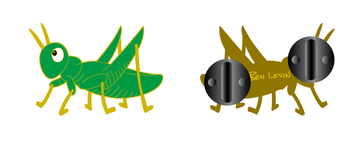 GRASSHAPPA PIN- POP UP