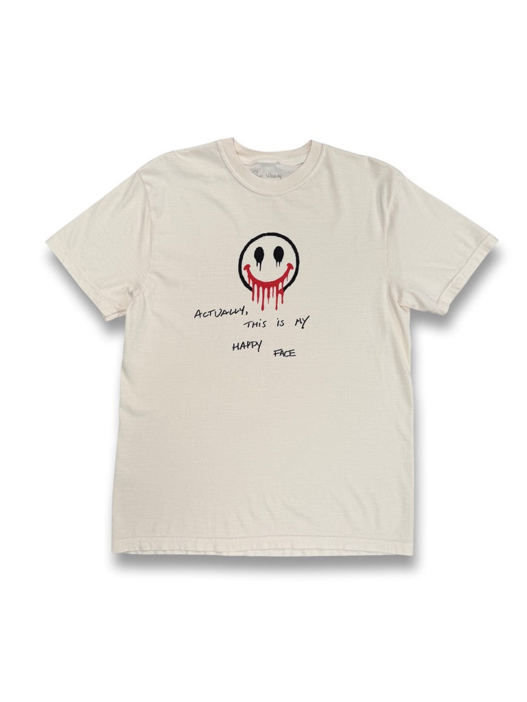 HAPPY FACE SS TEE