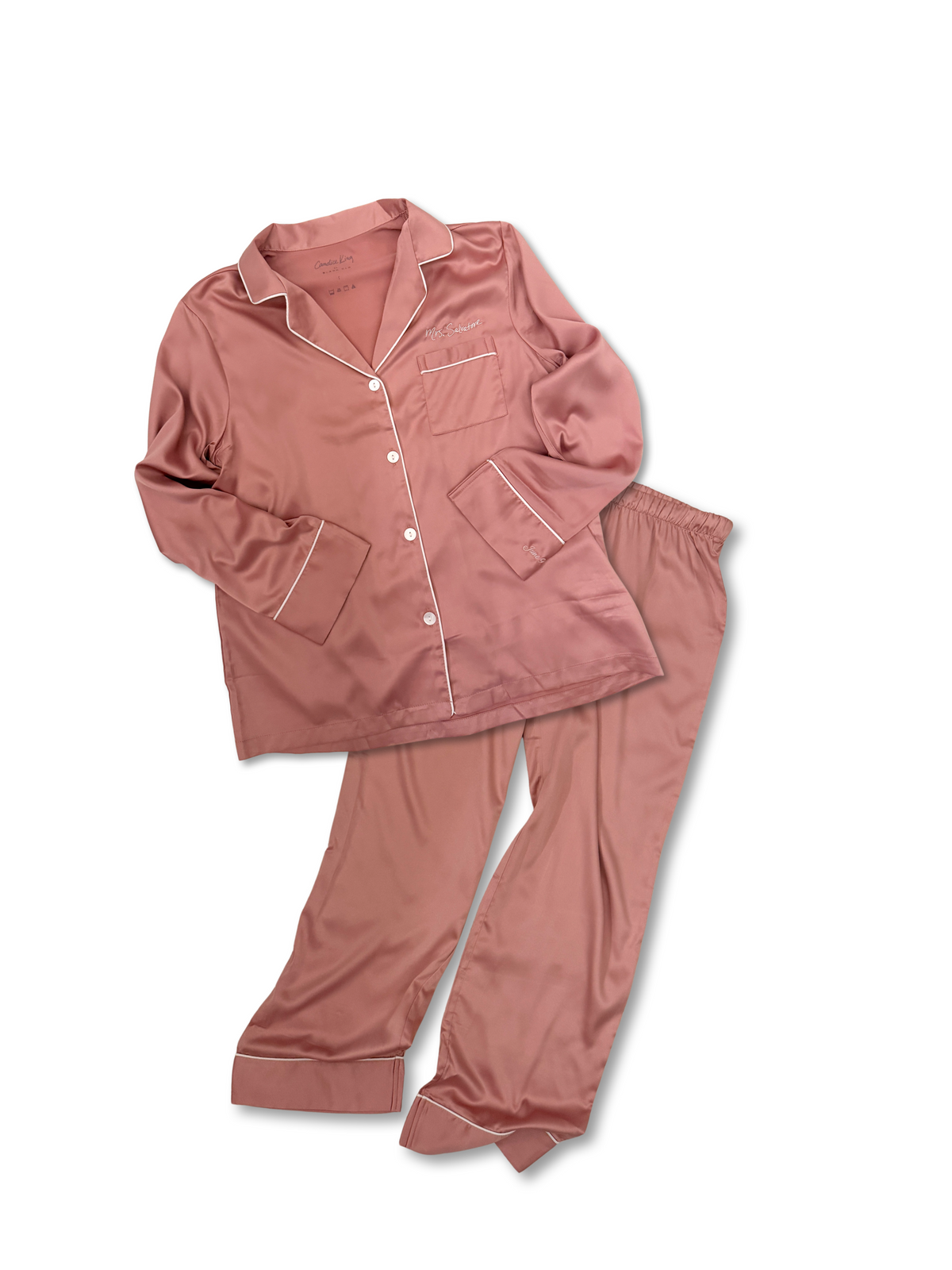 MRS. SALVATORE PJ SET LS