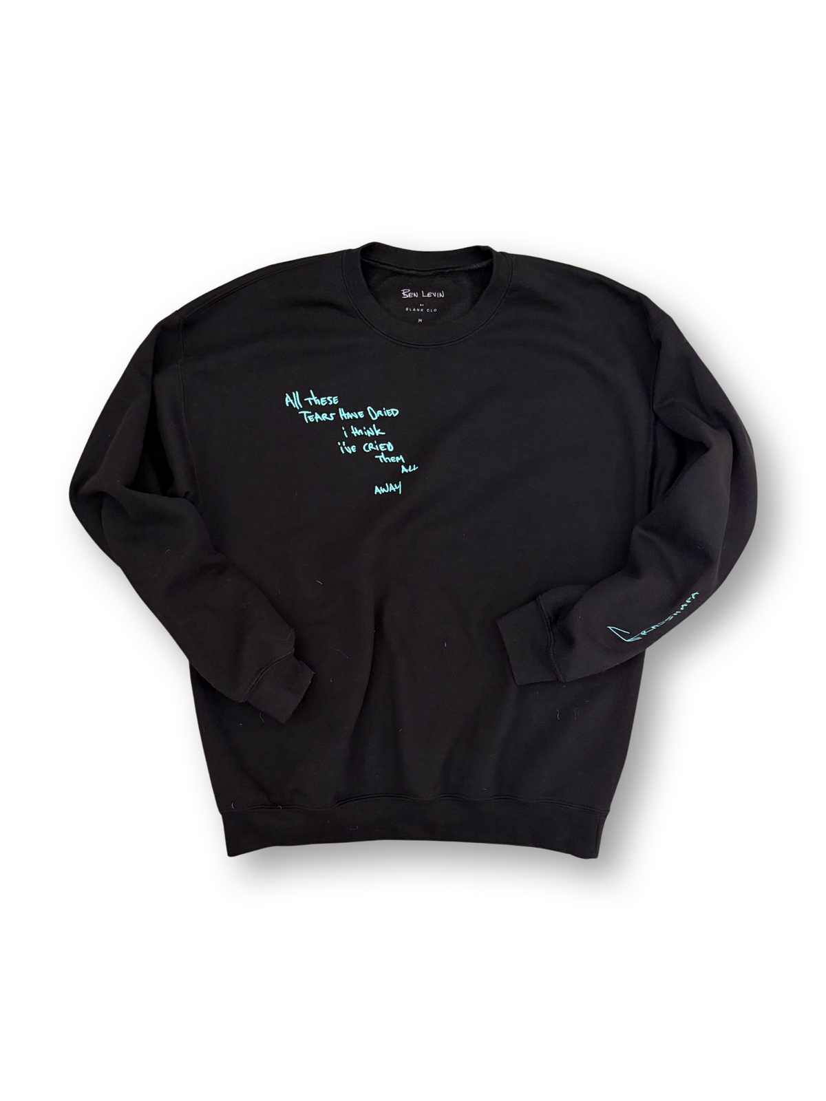 ALL THESE TEARS CREWNECK SWEATSHIRT - POP UP