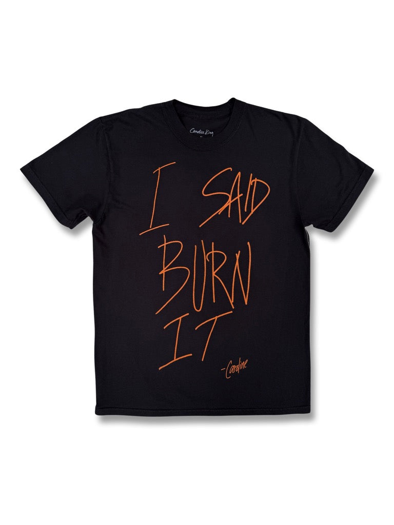 BURN IT SS TEE