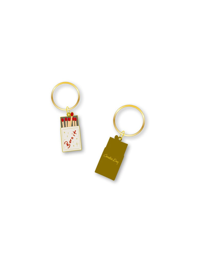 MATCH BOX BAG CHARM
