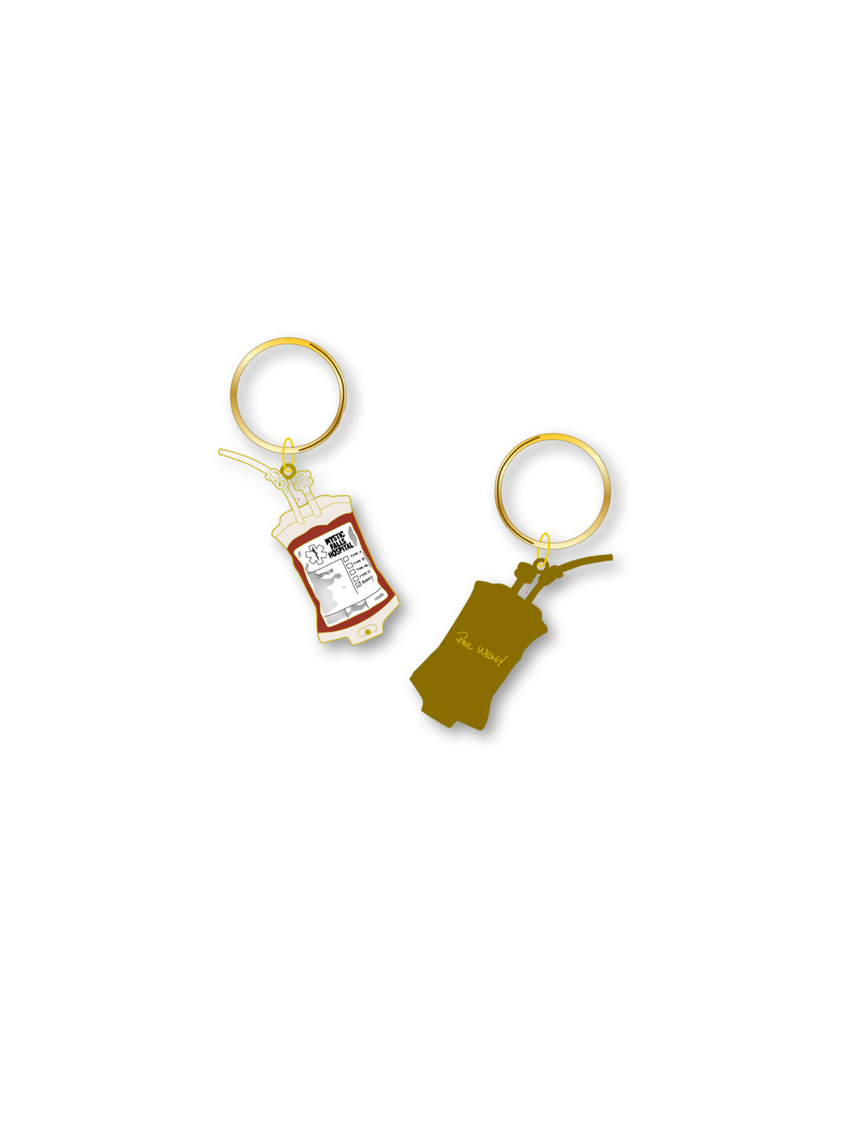 BUNNIE DIET BLOOD BAG CHARM