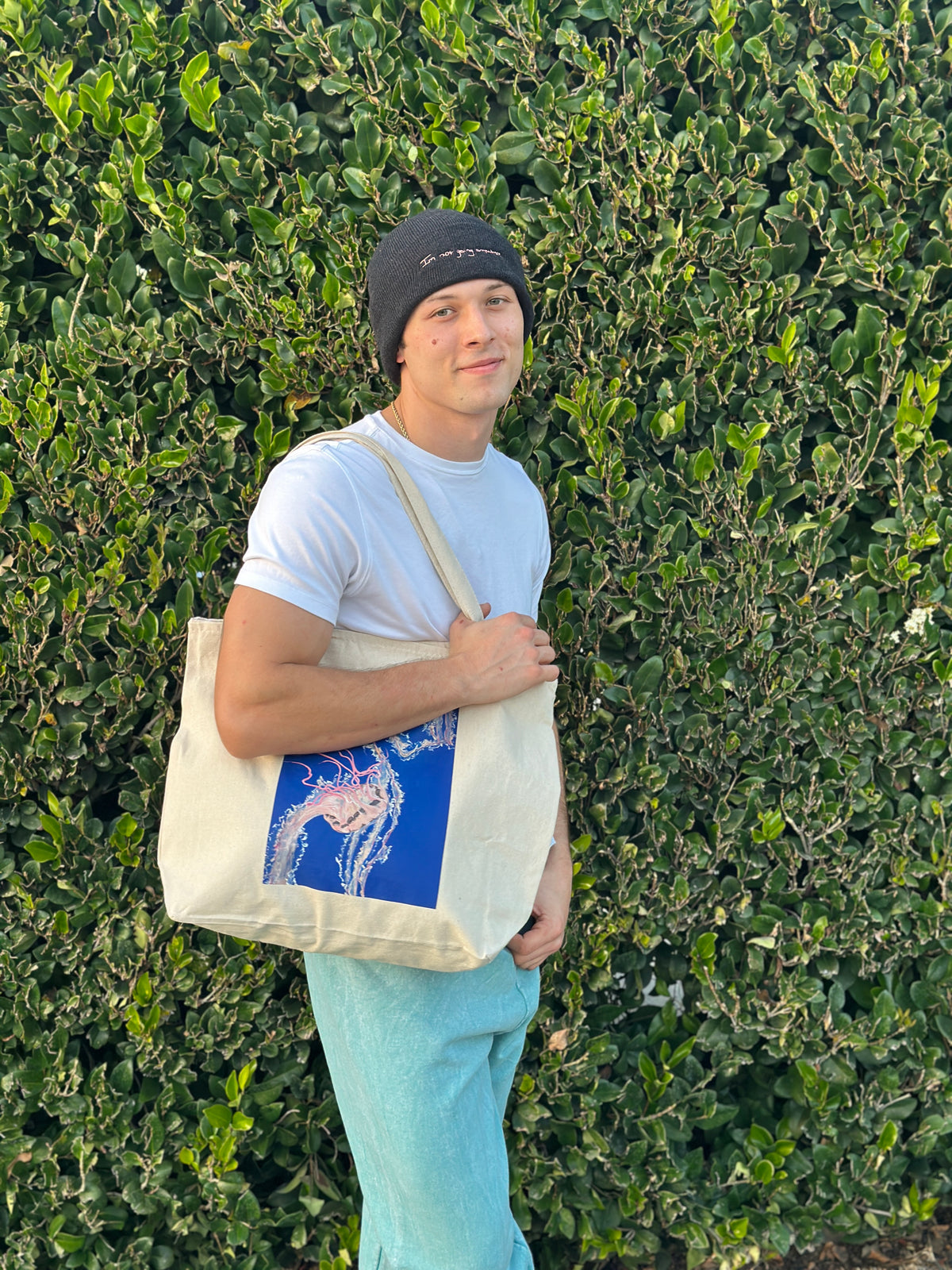 NOT GOING ANYWHERE BEANIE