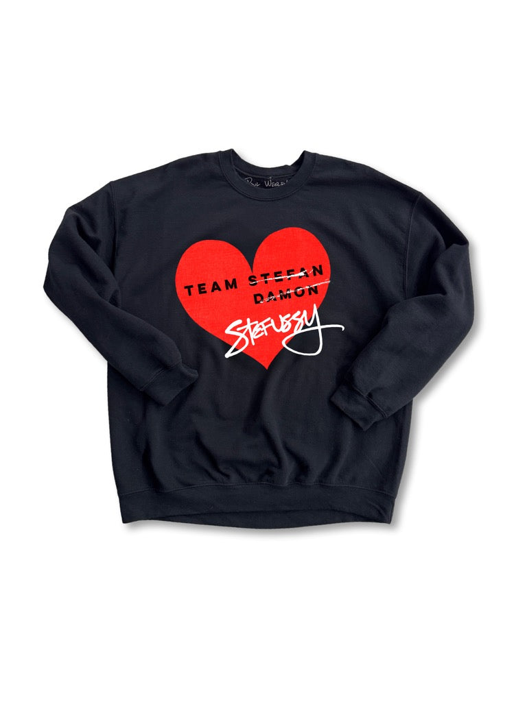 TEAM STEFUSSY CREWNECK SWEATSHIRT