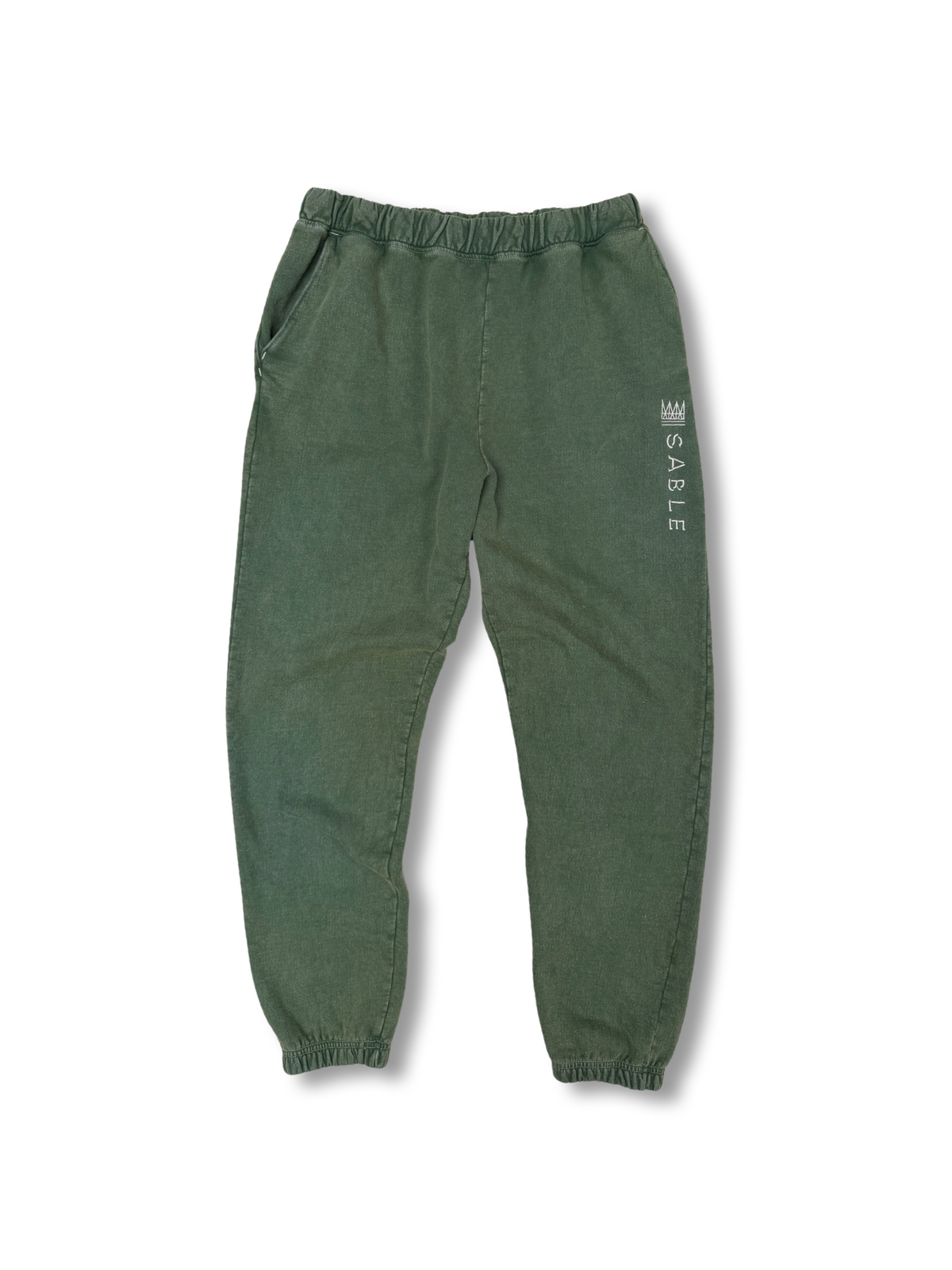 SABLE SWEATPANT AGED HUNTER GREEN