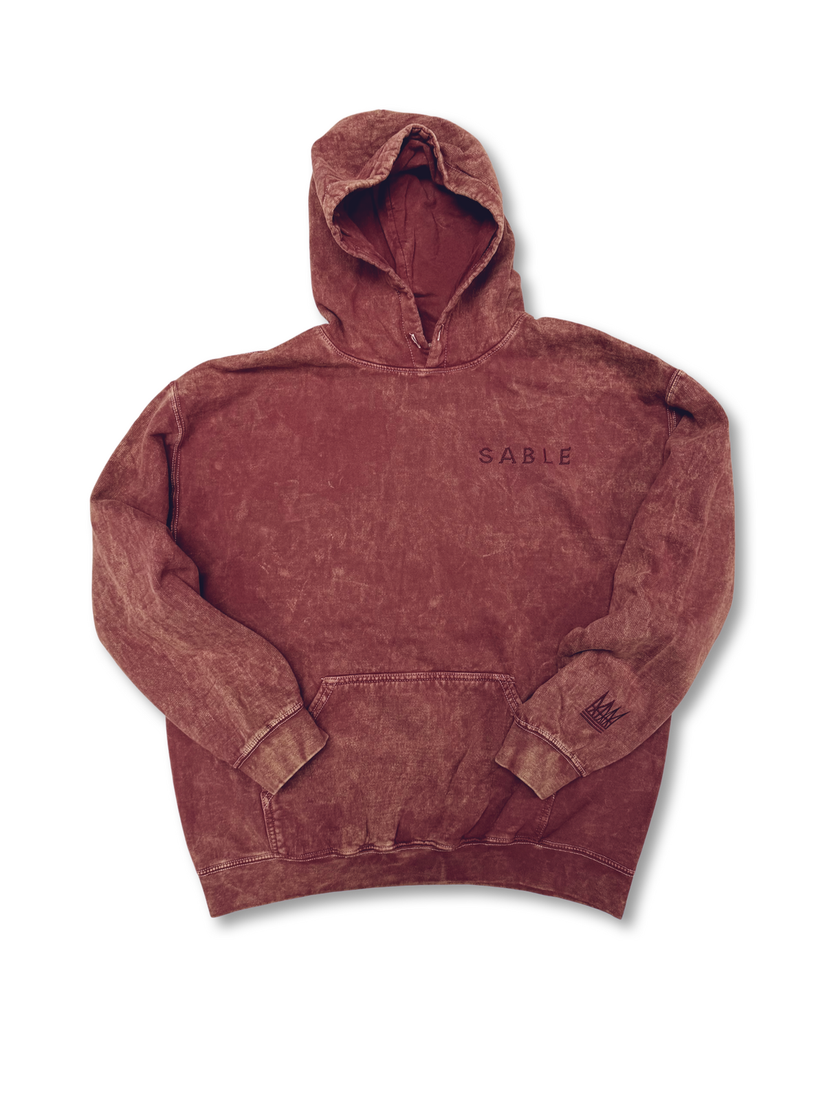 SABLE HOODIE AGED MAROON