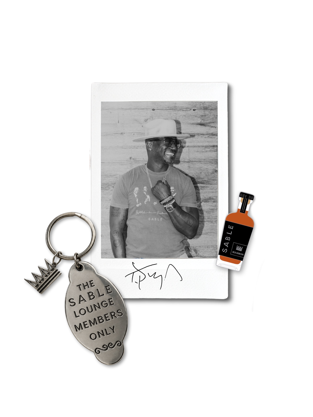 TAYE DIGGS AUTOGRAPHED POLAROID PACK